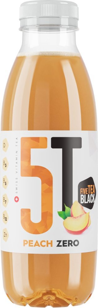 5T Vitamin Drink Peach Zero PET Kar 12x0.50l