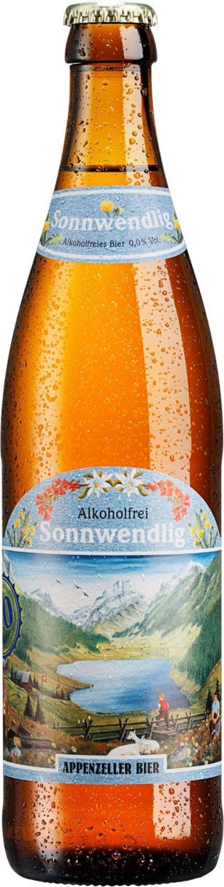 Appenzeller Bier Sonnwendlig alkoholfrei Glas Har 20x0.50l