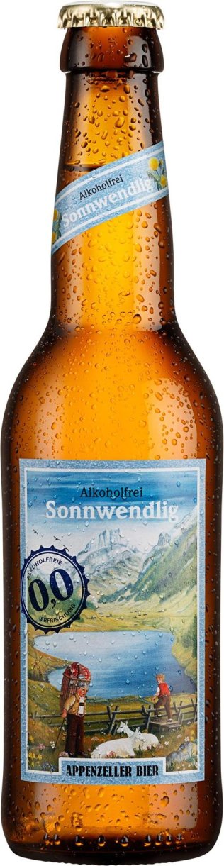 Appenzeller Bier Sonnwendlig alkoholfrei Glas Har 24x0.33l