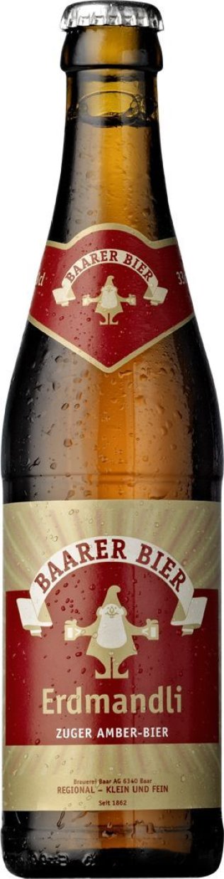 Baarer Erdmandli Amber Glas Har 10x0.33l