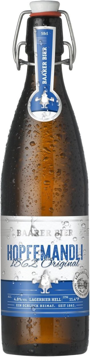 Baarer Hopfemandli 1862 Original Bügel Har 15x0.58l