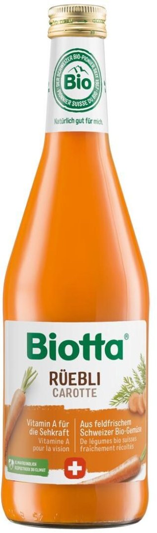 Biotta Rüebli Glas Kar 6x0.50l