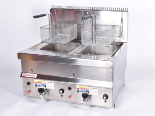 Gasfritteuse-04 2 Korb Stück