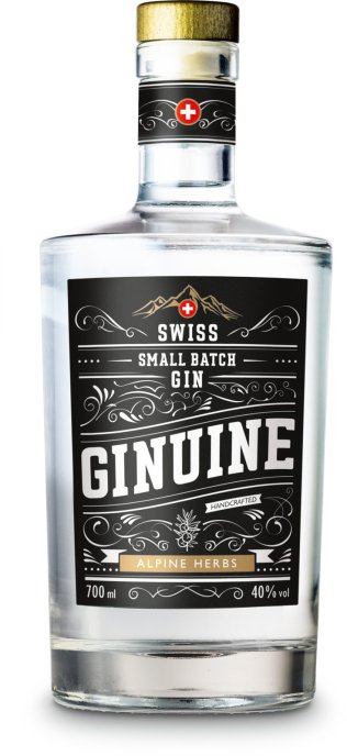 Ginuine Gin Alpine Herbs Kar 6x0.70l