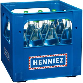 Henniez grün mit wenig CO2 Glas Har 12x1.00l