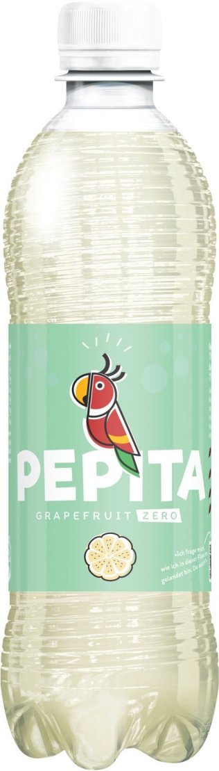 Pepita Grapefruit Zero PET Tra 24x0.50l