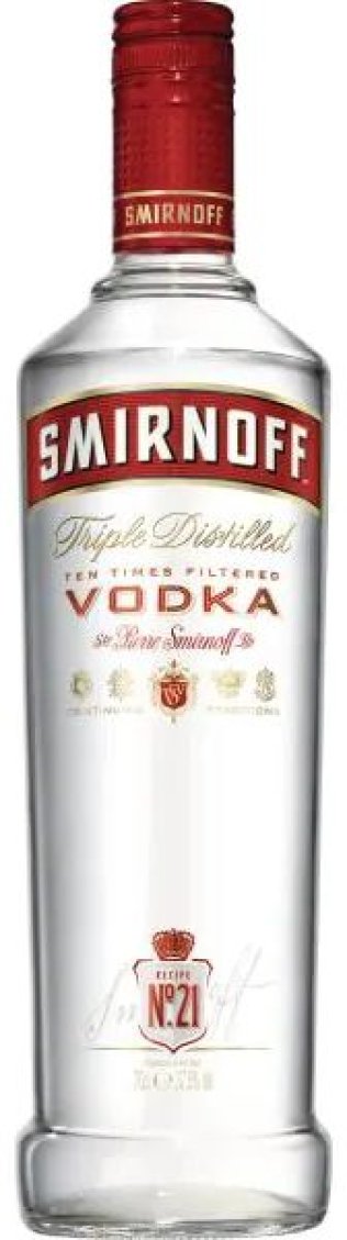 Smirnoff Red No.21 Vodka Kar 6x0.70l