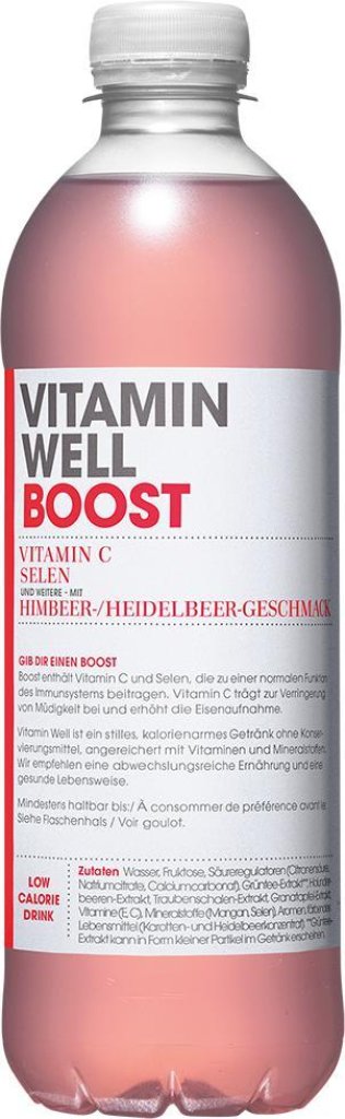 Vitamin Well Boost PET Tra 12x0.50l