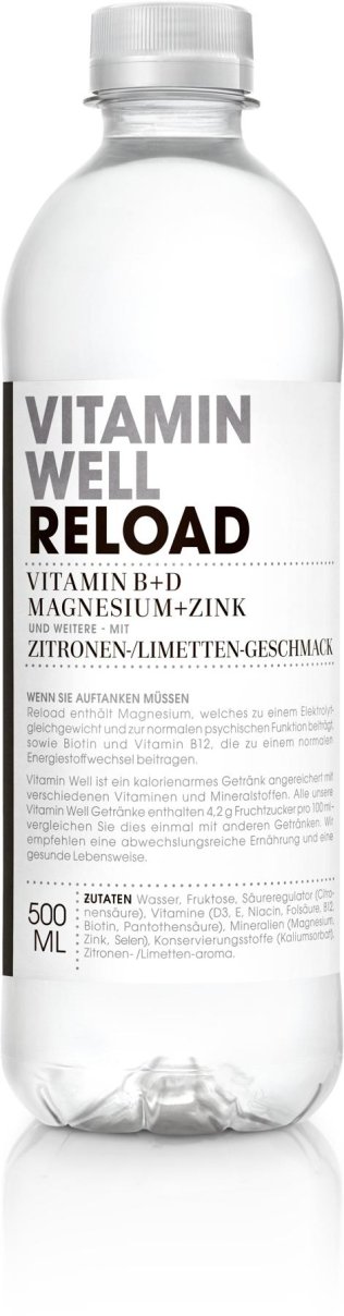 Vitamin Well Reload PET Tra 12x0.50l