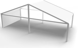 Zelt Grundraster 10x5m Stück