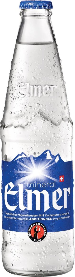 Elmer Mineral mit CO2 Glas Har 24x0.33l