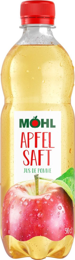 Möhl Apfelsaft hell PET Tra 4x6x0.50l
