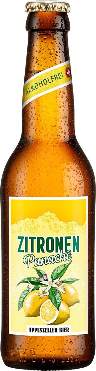 Appenzeller Bier Zitronen Panache alkoholfrei Glas Har 24x0.33l