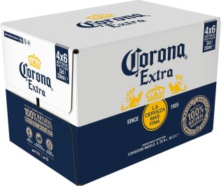 Corona Extra Glas Tra 4x6x0.33l