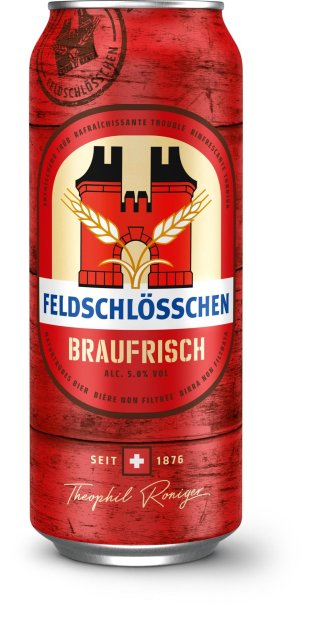 Feldschlösschen Braufrisch Dose Tra 4x6x0.50l