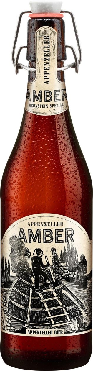 Appenzeller Bier Amber Glas Har 15x0.50l