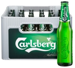 Carlsberg Beer Glas Har 24x0.33l