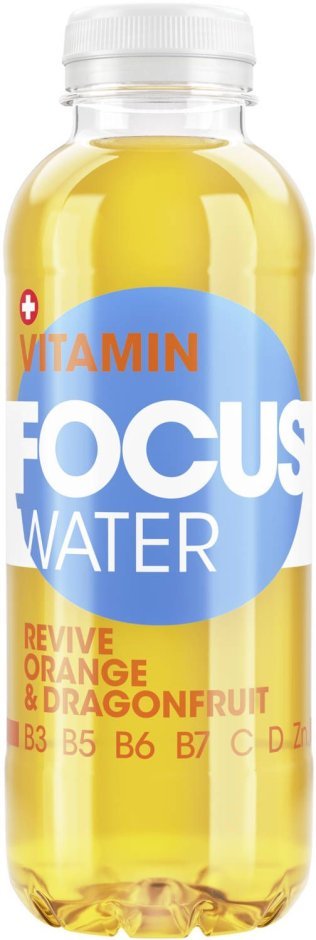 Focuswater Revive Orange & Drachenfrucht PET Tra 12x0.50l