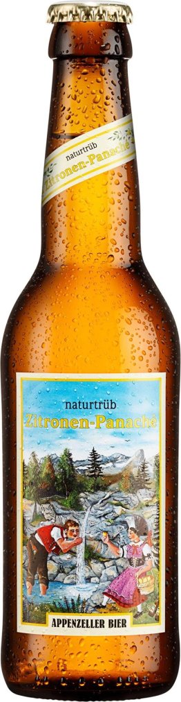 Appenzeller Bier Zitronen Panache Glas Har 24x0.33l