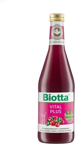 Biotta Preiselbeere Glas Kar 6x0.50l