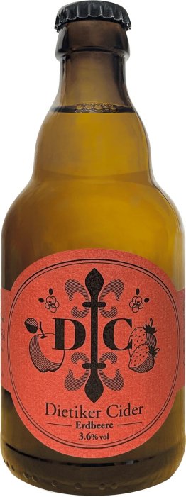 Dietiker Cider Erdbeer Glas Har 20x0.33l