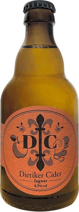 Dietiker Ingwer Cider Glas Har 20x0.33l