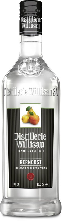 Distillerie Willisau Kernobstbrand Glas Kar 6x1.00l