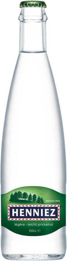 Henniez grün mit wenig CO2 Glas Har 20x0.50l