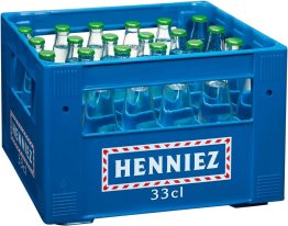 Henniez grün mit wenig CO2 Glas Har 24x0.33l