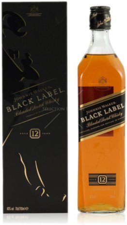 Johnnie Walker Black Label 40% Glas Kar 6x0.70l