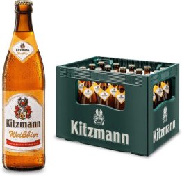 Kitzmann Weissbier Glas Har 20x0.50l