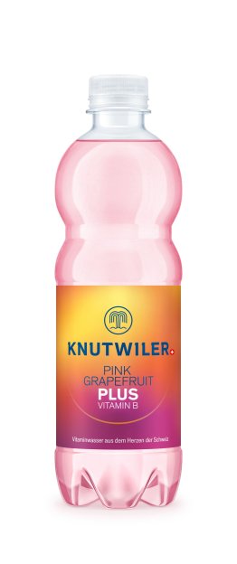 Knutwiler PLUS Vitamin B - Pink Grapefruit PET Tra 4x6x0.50l