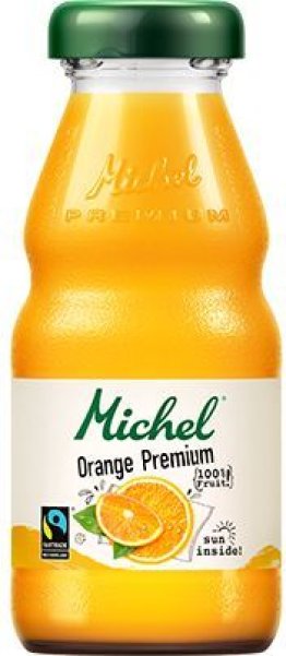 Michel Orange Premium Fair Trade Glas Har 24x0.20l