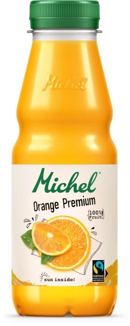 Michel Orange Premium Fair Trade PET Tra 4x6x0.33l
