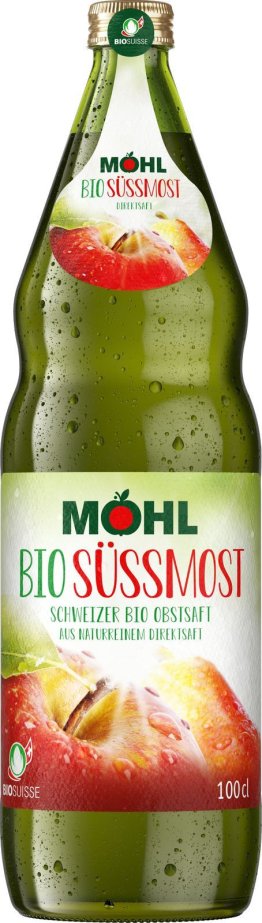 Möhl BIO Süssmost Glas Har 12x1.00l