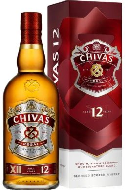 Whisky Chivas Regal 12 years Kar 6x0.70l