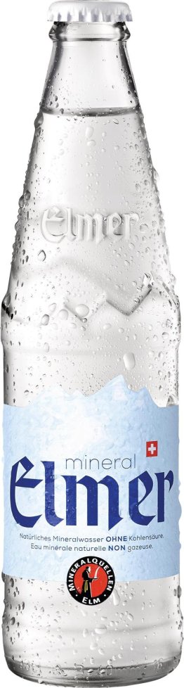 Elmer Mineral ohne CO2 Glas Har 24x0.33l