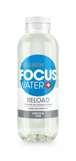 Focuswater Reload Zitrone & Limette PET Tra 4x6x0.50l