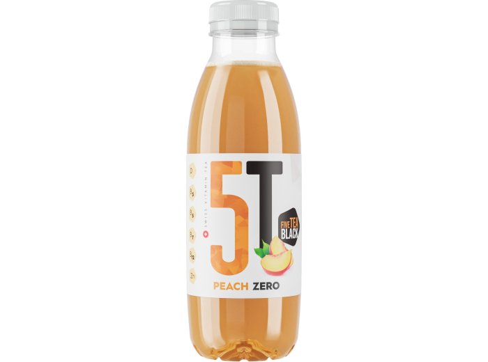 5T Vitamin Drink Peach Zero PET Kar 12x0.50l