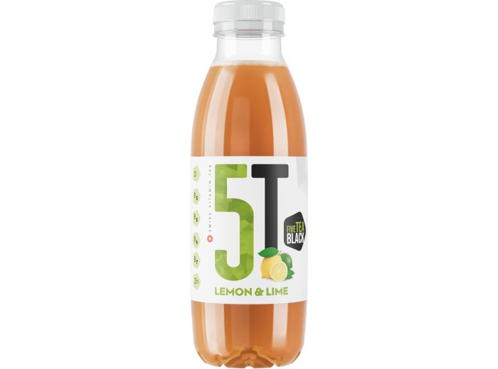 5T Vitamin Drink Zitrone & Limette PET Kar 12x0.50l