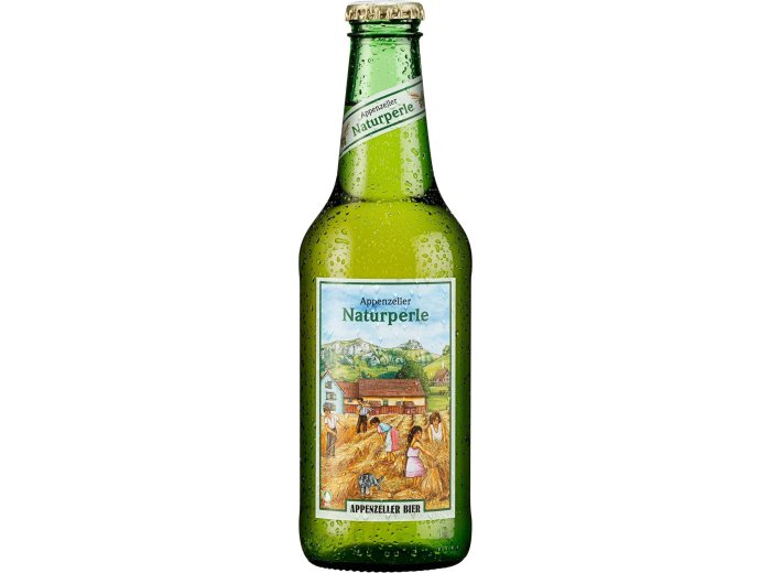 Appenzeller Bier Naturperle hell Bio Glas Kar 6x0.33l