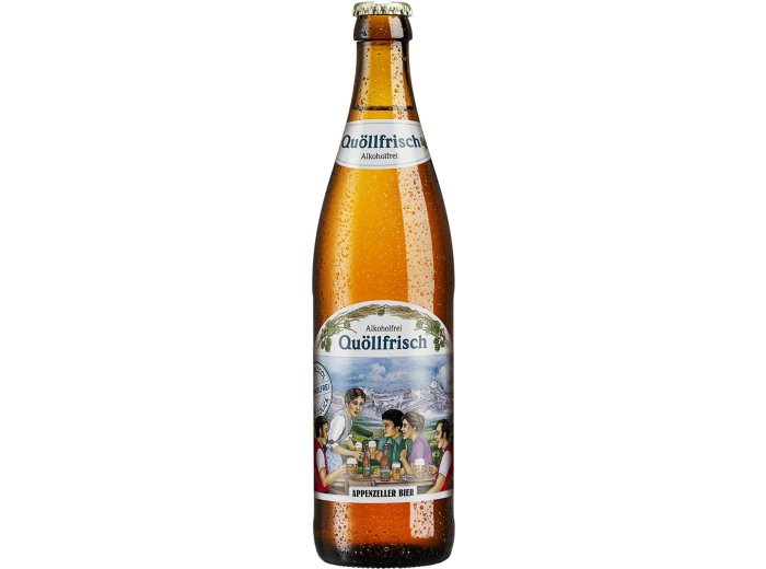Appenzeller Bier Quöllfrisch alkoholfrei Glas Har 20x0.50l