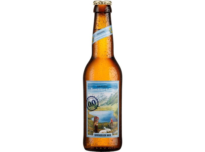 Appenzeller Bier Sonnwendlig alkoholfrei Glas Har 24x0.33l
