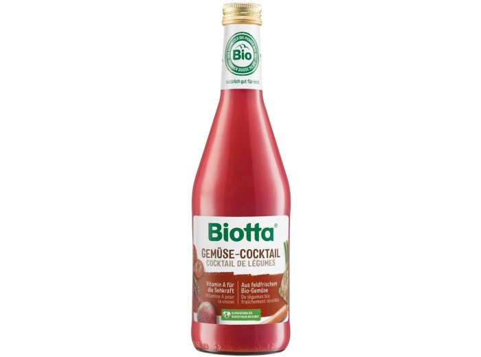 Biotta Gemüsecocktail Glas Kar 6x0.50l