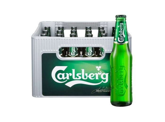 Carlsberg Beer Glas Har 24x0.33l