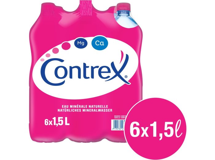 Contrex PET Tra 6x1.50l