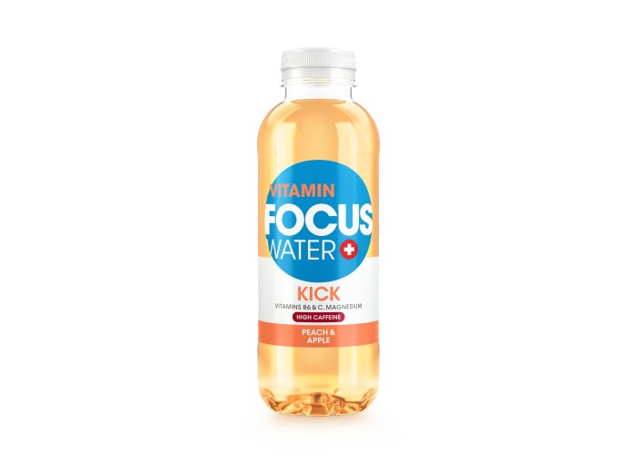 Focuswater Kick Pfirsich & Apfel PET Tra 12x0.50l
