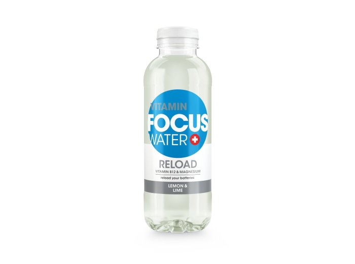 Focuswater Reload Zitrone & Limette PET Tra 4x6x0.50l