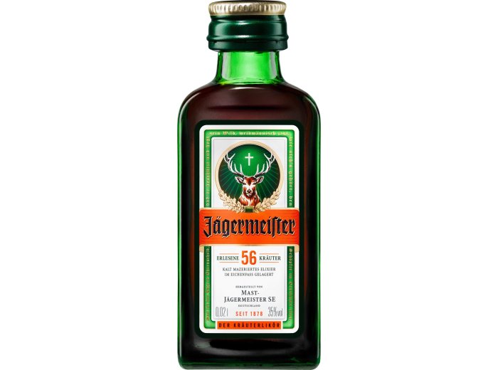 Jägermeister 35% Glas Kar 60x0.02l