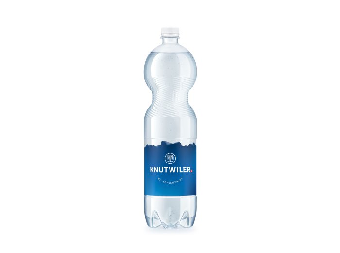 Knutwiler blau mit Kohlensäure PET Har 6x1.50l